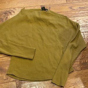 House of Harlow 1960 Olive Knit Crewneck Top